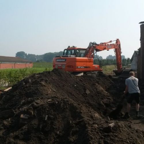 Opkuis en grondwerk